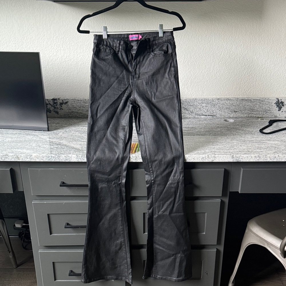 Edikted Black Flare & Wide Leg Jeans